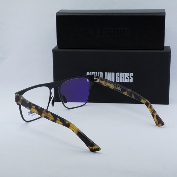 FINAL PRICE NEW CUTLER AND GROSS CGOP1366 003 MATTE BLACK EYEGLASSES - Picture 7 of 7
